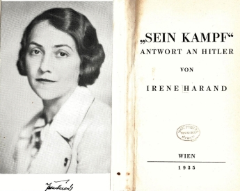 Das Buch von Irene Harand, "Sein Kampf", 1935