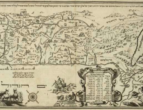 מפת אברהם בר יעקב, אמסטרדם 1712